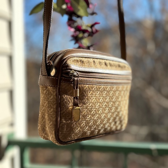 Loewe Handbags - Vintage Loewe Signature Logo Canvas Crossbody | Rare | Excellent Condition